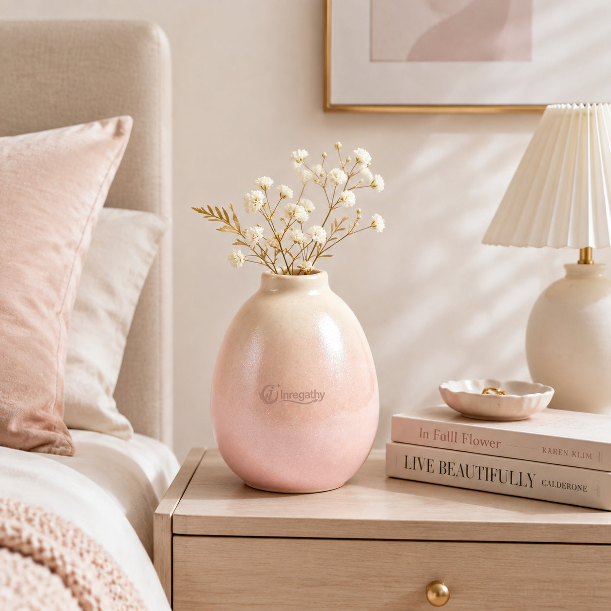 Inregathy Minimalist Ceramic Vase