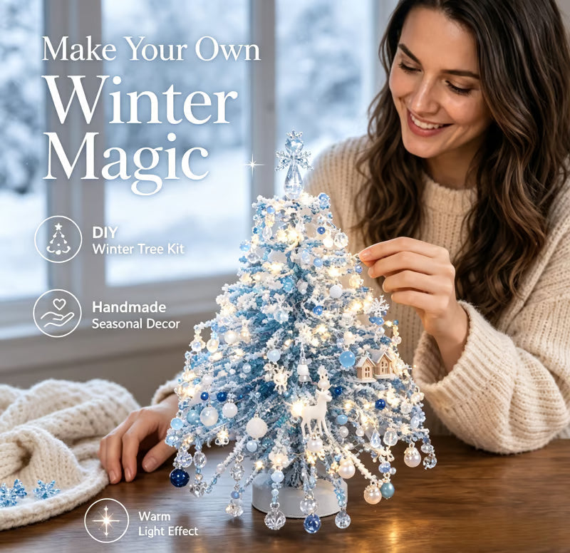 DIY Beaded Christmas Tree Kit – 🎅Create Your Own Sparkling Holiday Decoration