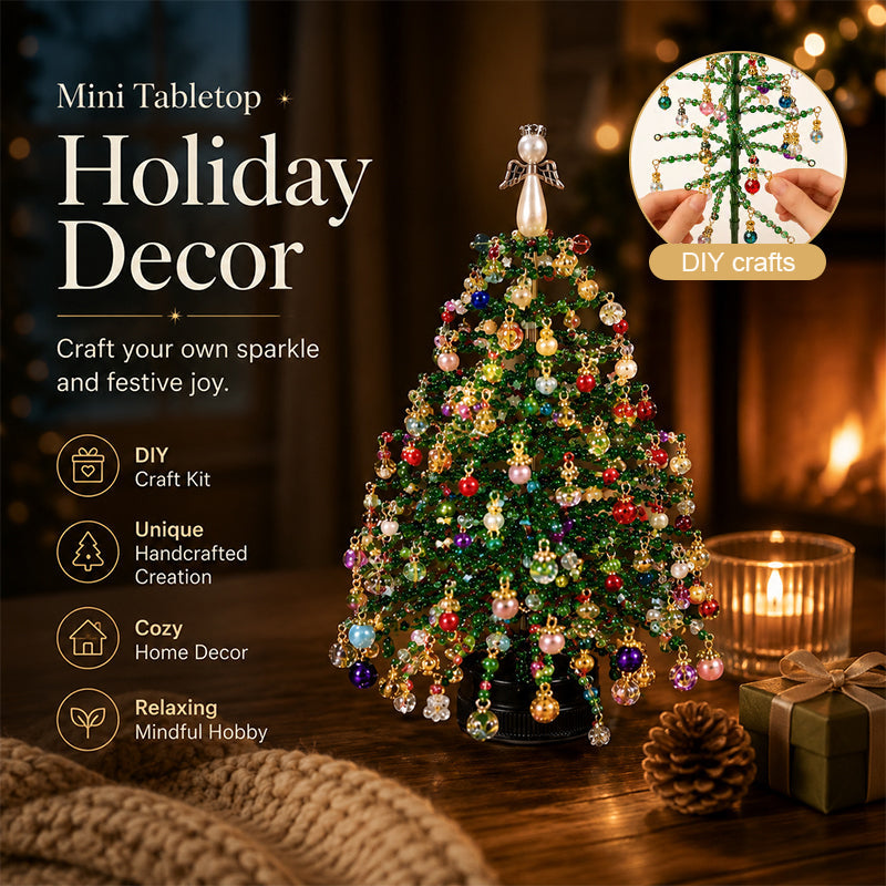 DIY Beaded Christmas Tree Kit – 🎅Create Your Own Sparkling Holiday Decoration