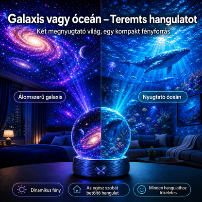 BVJ® ⭐2026 PRO MAX 5D intelligens világprojektor Több mint 100 magával ragadó világ létrehozása Bluetooth vezérléssel és hangeffektekkel