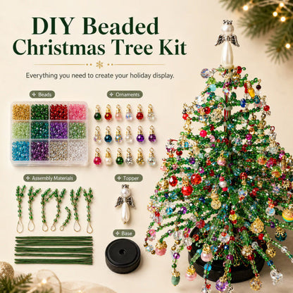 DIY Beaded Christmas Tree Kit – 🎅Create Your Own Sparkling Holiday Decoration