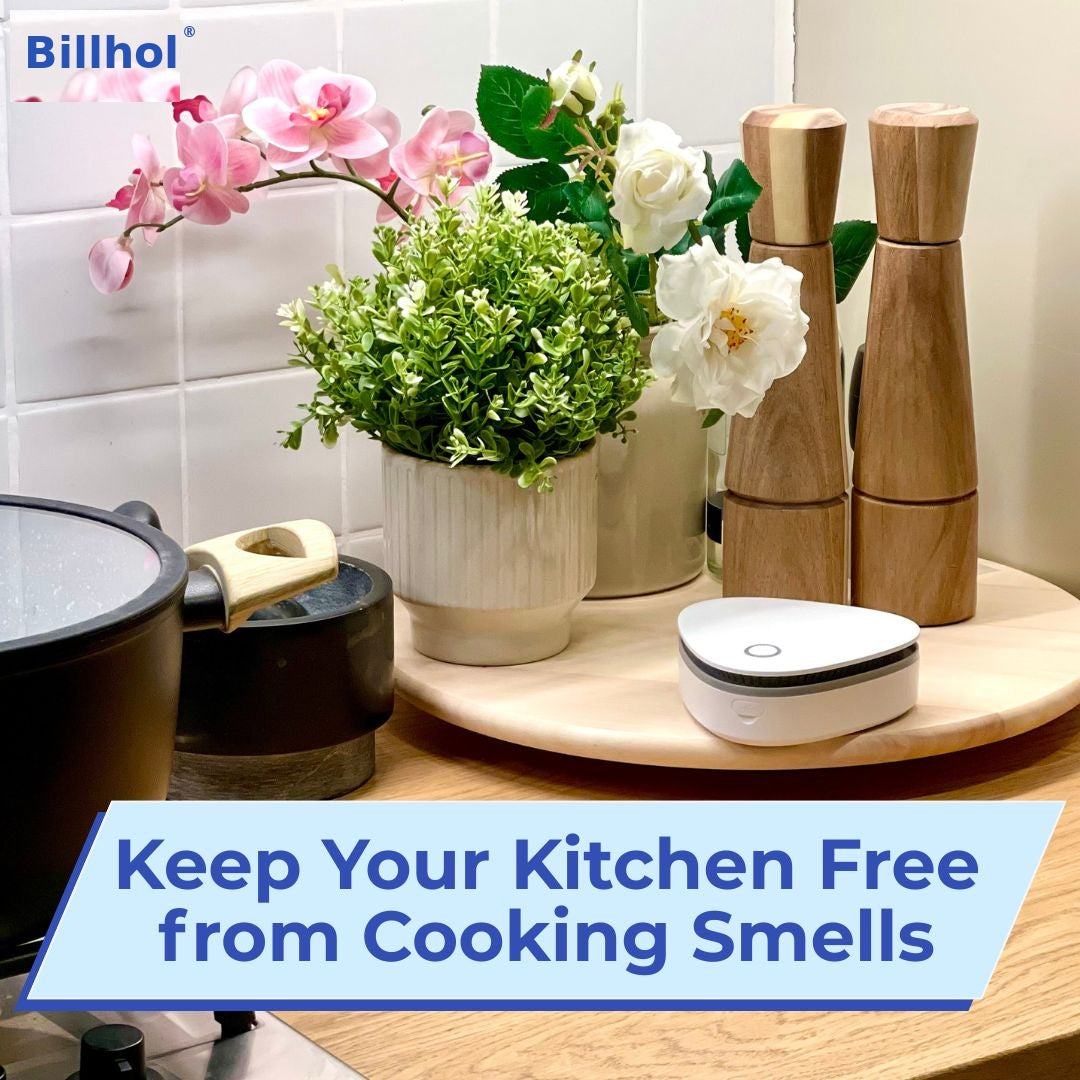 Billhol®  Portable O₃ Odor Removal Machiner | Smoke, Pet, Kitchen & Car Odor Treatment