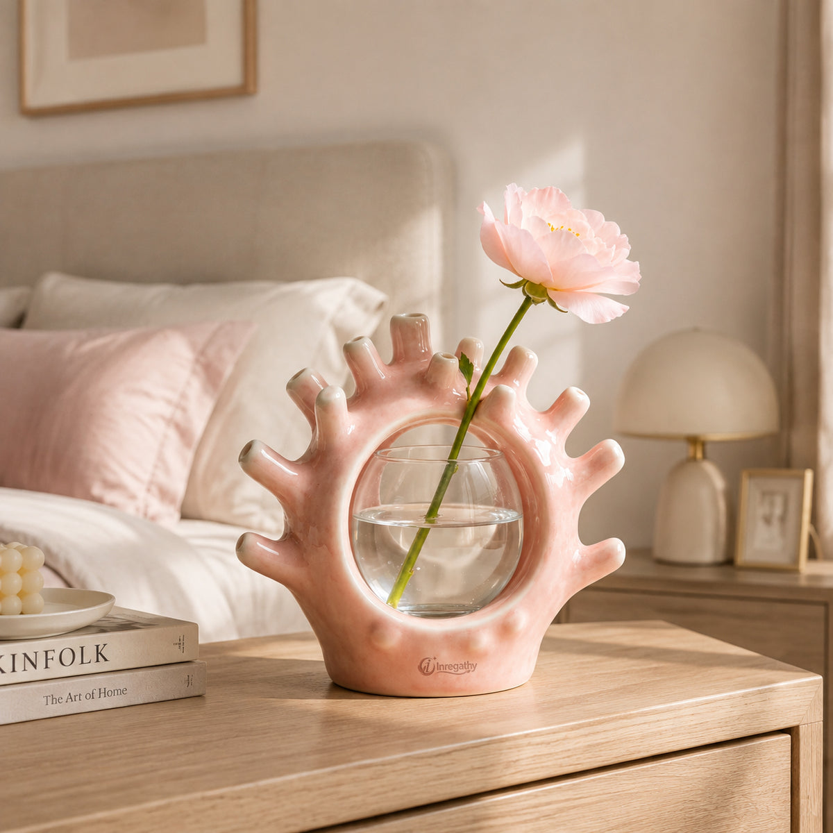 Inregathy Coral Reef Ceramic Vase