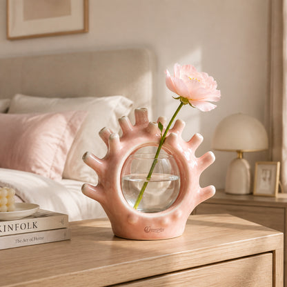 Inregathy Coral Reef Ceramic Vase