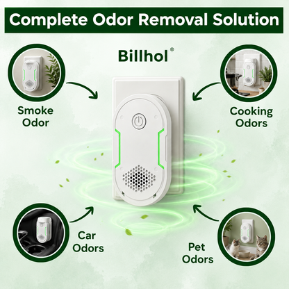 Billhol®  Portable Odor Removal Machiner | Smoke, Pet, Kitchen & Car Odor Treatment🐿️