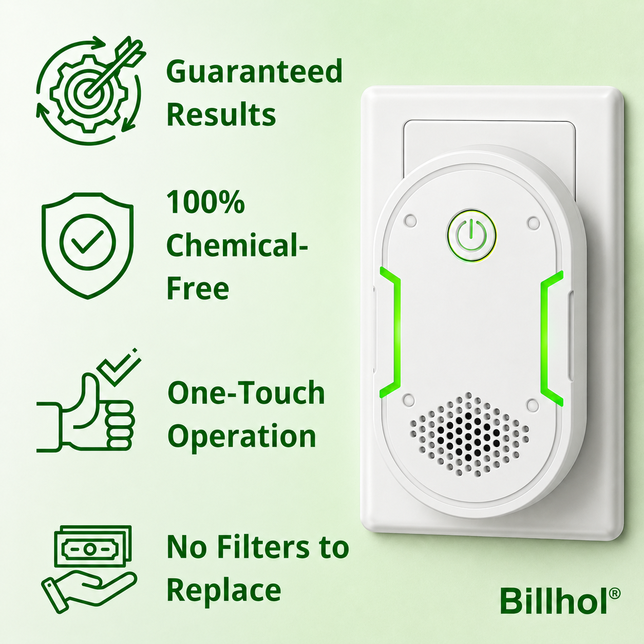 Billhol®  Portable Odor Removal Machiner | Smoke, Pet, Kitchen & Car Odor Treatment🐿️
