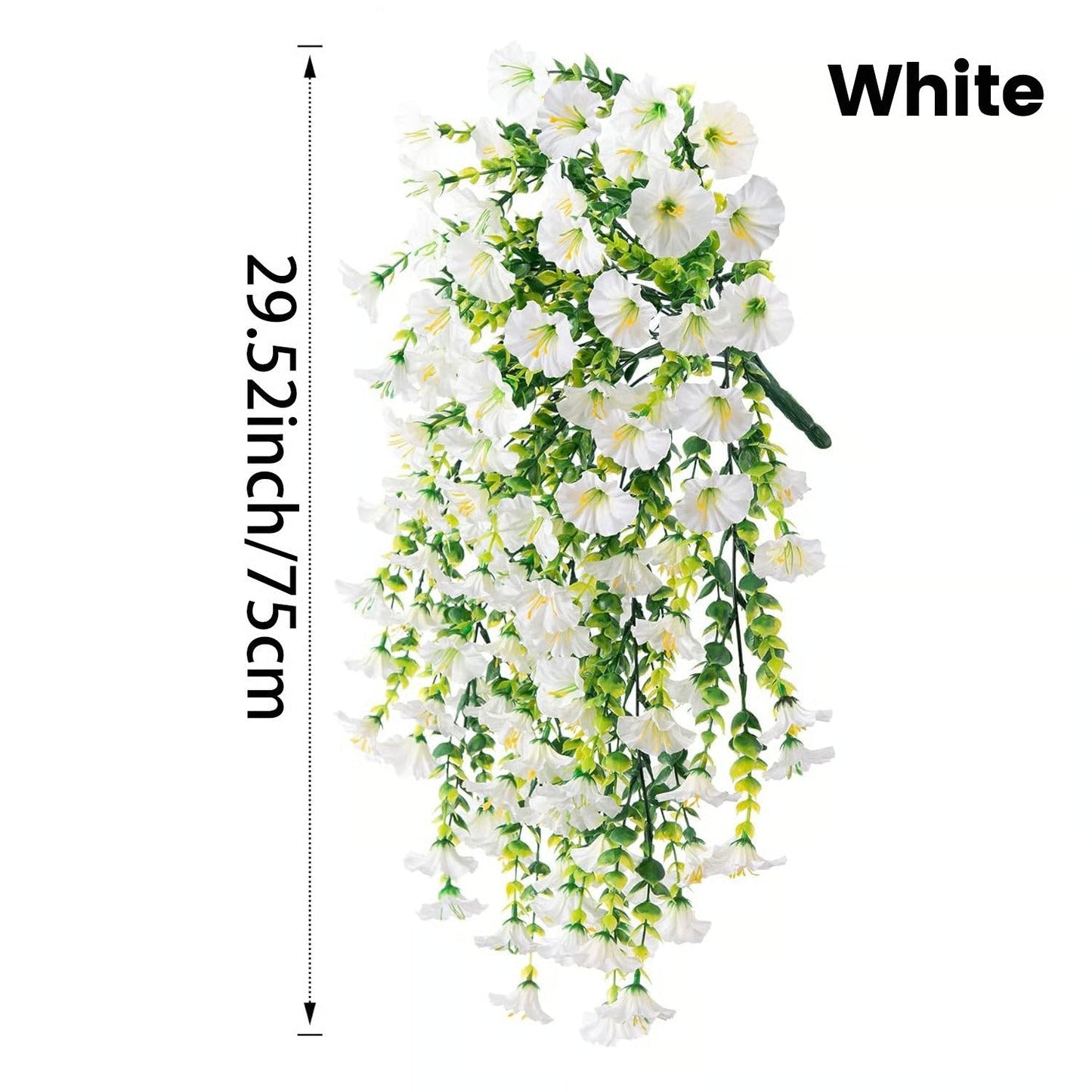 Artificial Morning Glory Hanging Vine Fake Wall Decor Flowers
