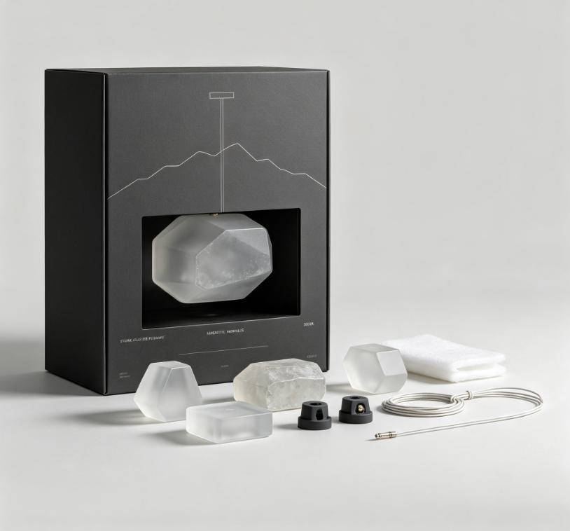 Ice Rock Cluster Pendant Light