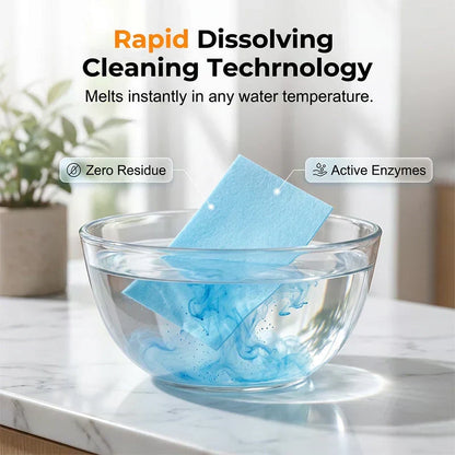 Water-Soluble Multi-Surface Cleaning Sheets ✨